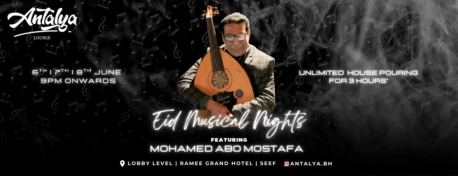 Eid Musical Nights at Antalya Lounge Bahrain
