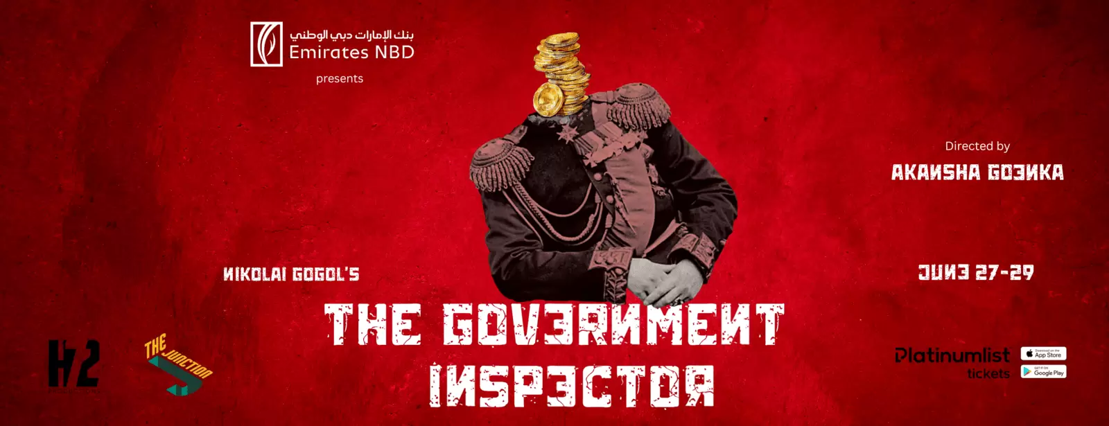 The Government Inspector at The Junction in Dubai