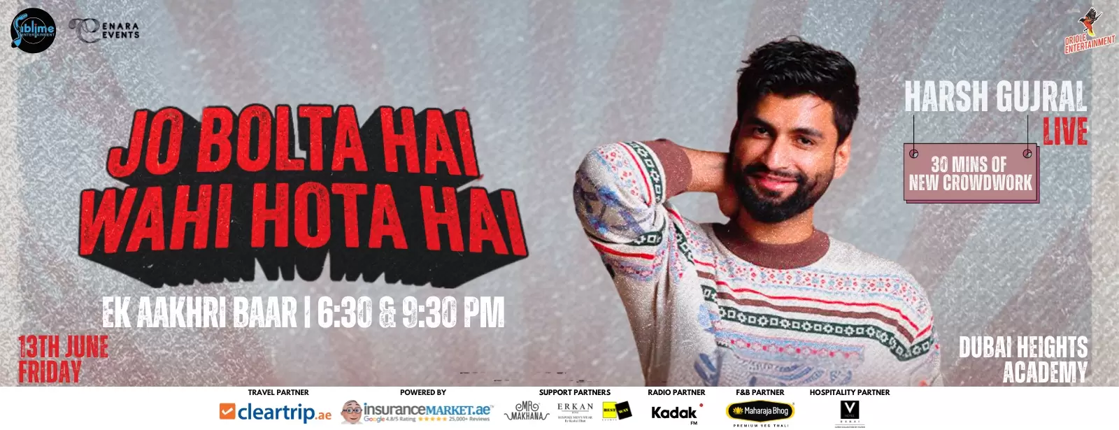 Harsh Gujral Live in Dubai - 2025