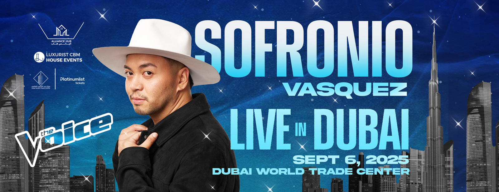 Sofronio Vasquez Live in Dubai World Trade Center