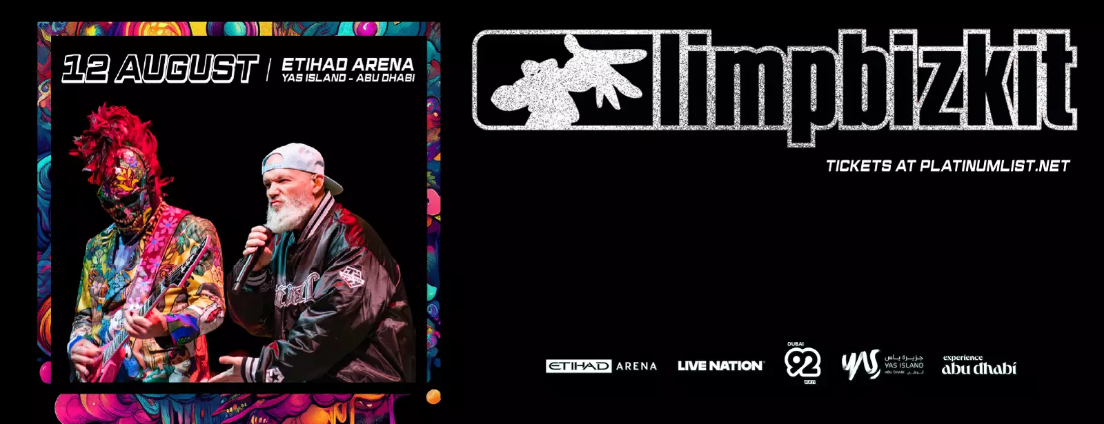 Limp Bizkit at Etihad Arena in Abu Dhabi