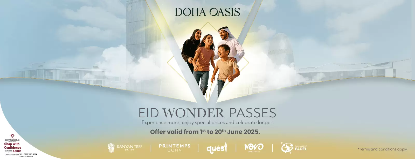 Celebrate Eid the Wonder Way at Doha Oasis