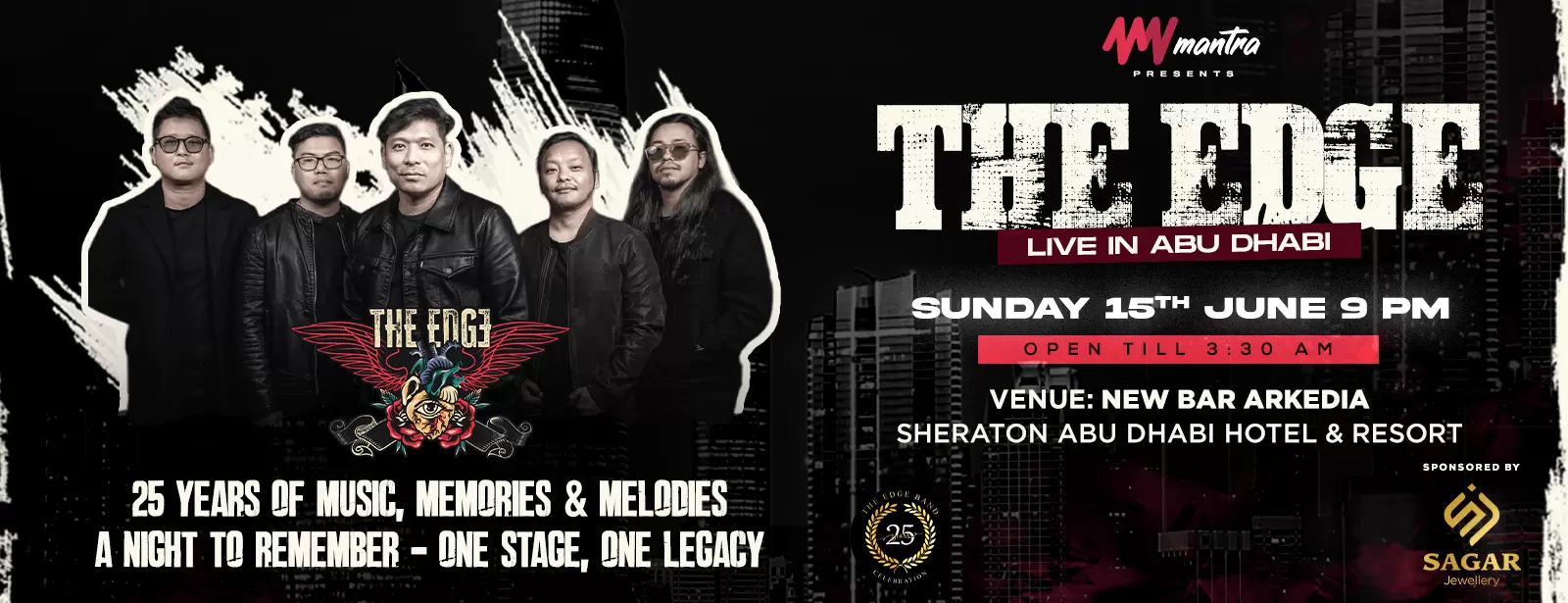 The Edge Band Live In Abu Dhabi