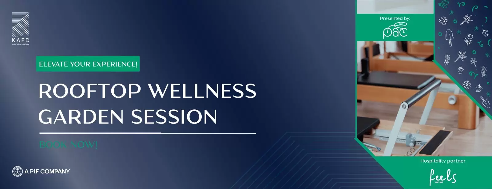 Rooftop Wellness Garden at KAFD in Riyadh