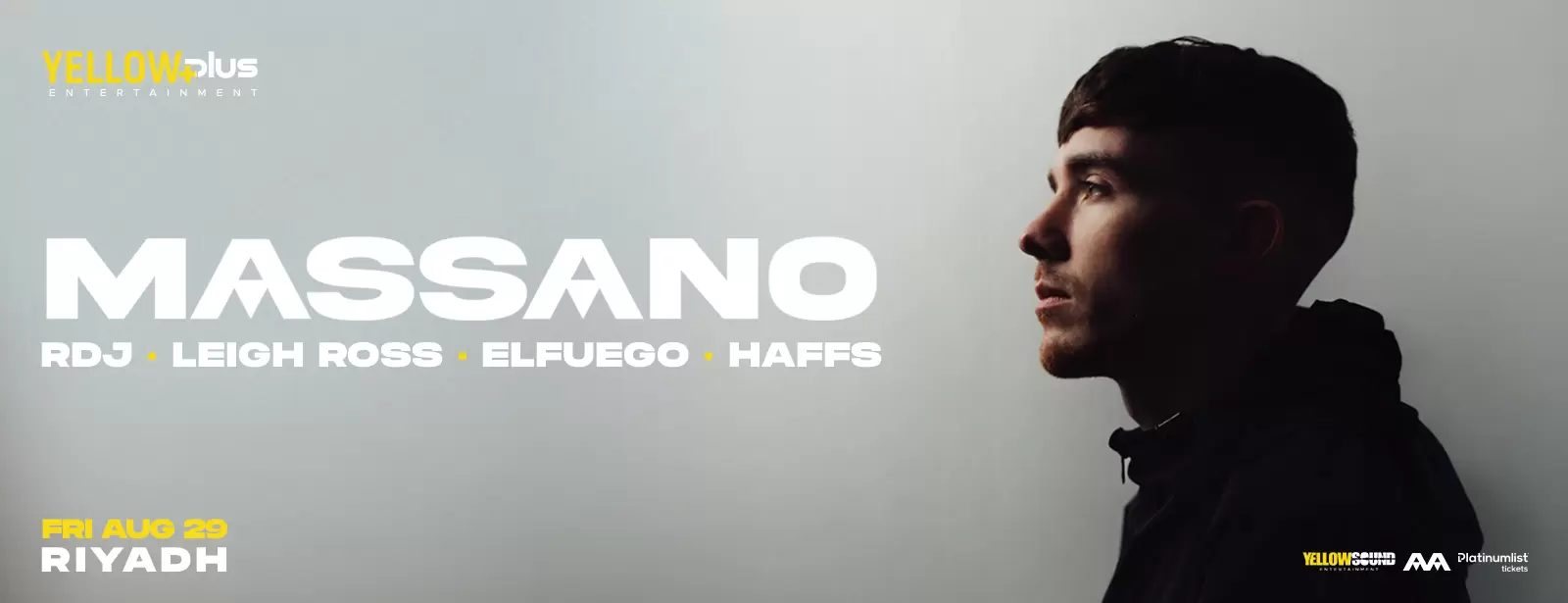 Yellowplus Presents Massano Live in Riyadh