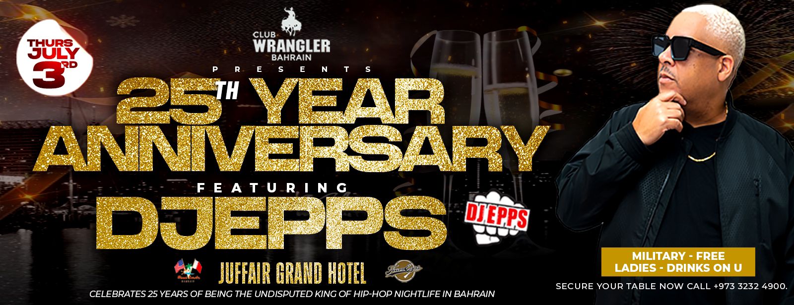 25th Year Anniversary at Juffair Grand Hotel