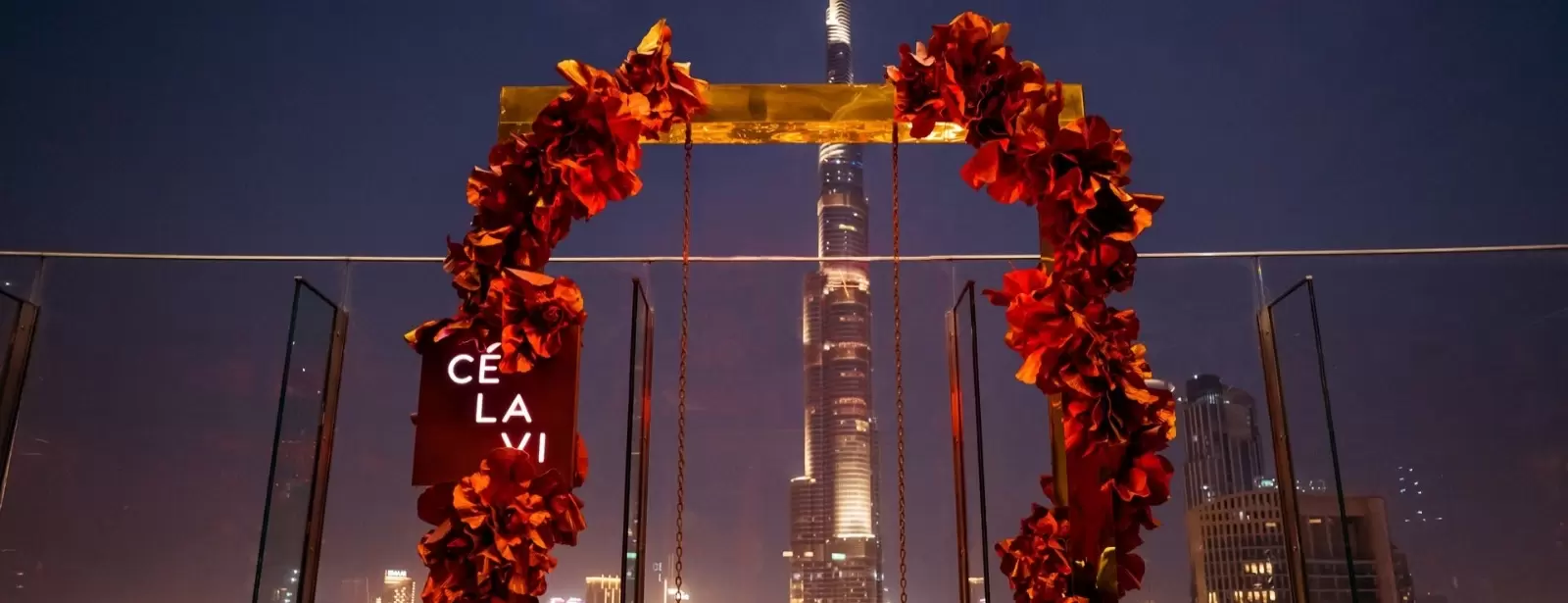 Set Menu Dinner at CÉ LA VI with Selected Beverages and Burj Khalifa Views