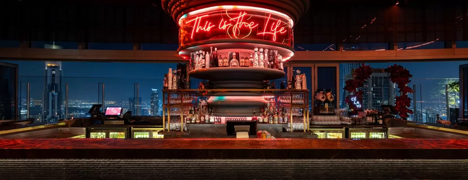 Set Menu Dinner at CÉ LA VI with Selected Beverages and Burj Khalifa Views
