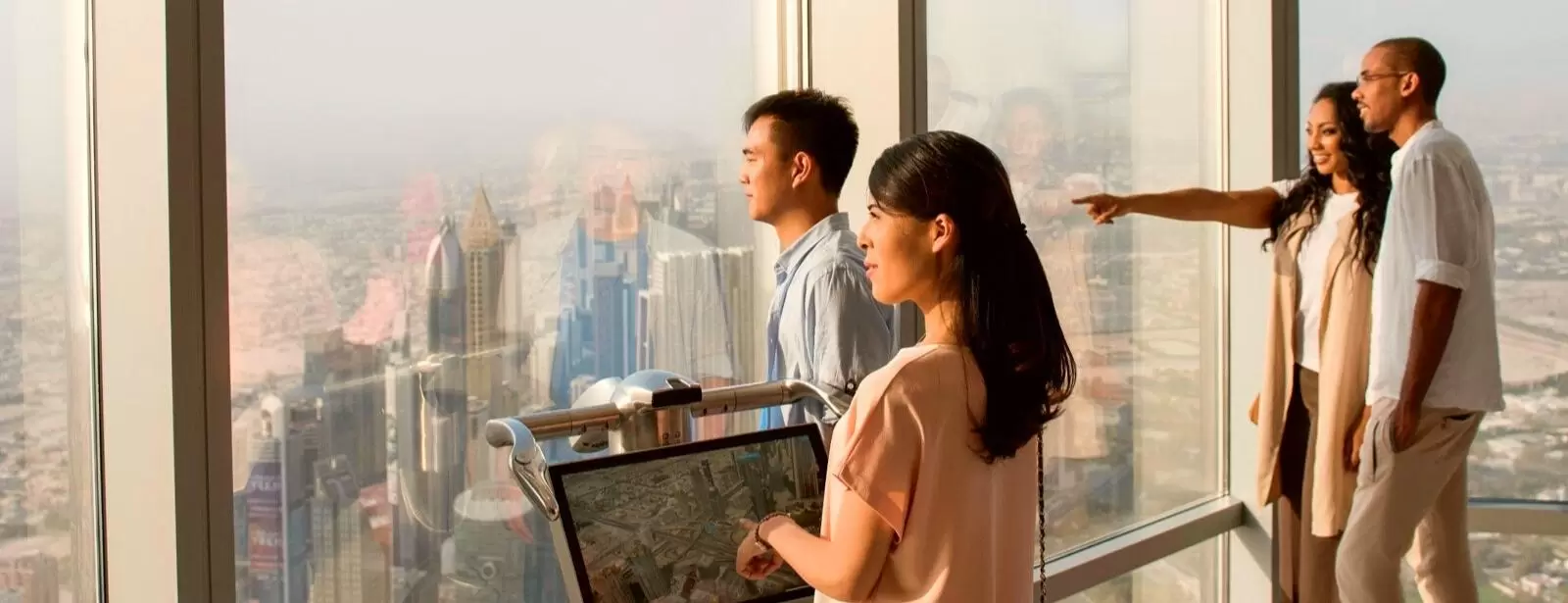 At The Top, Burj Khalifa Level 124th - Sunrise + Morning treat