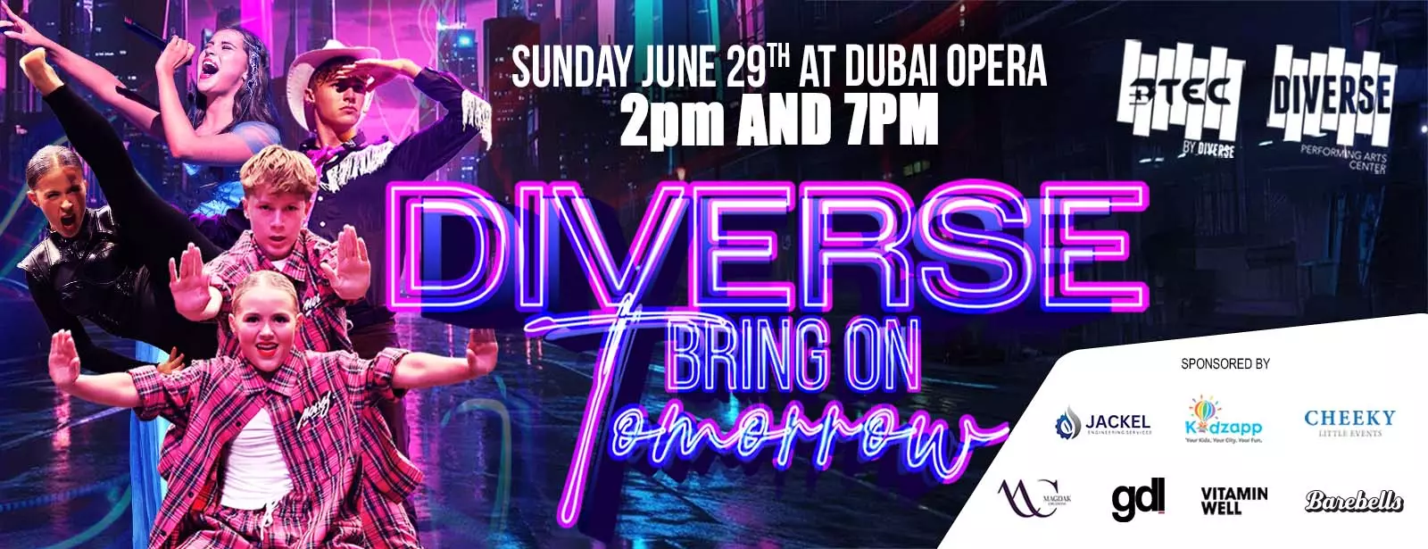 Diverse Bring on Tomorrow at Dubai Opera