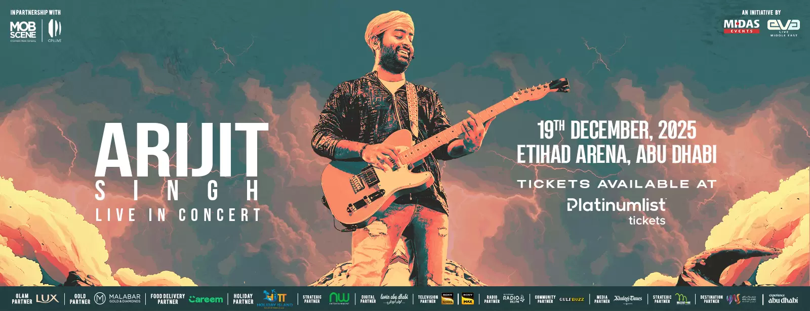 Arijit Singh Live in Concert at Etihad Arena in Abu Dhabi