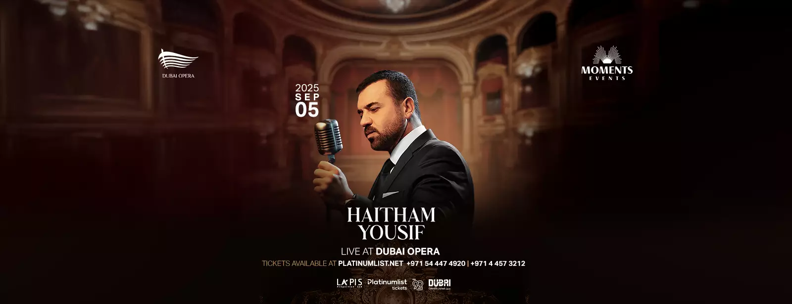 Haitham Yousif in Dubai
