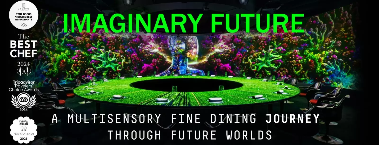 IMAGINARY FUTURE Show in KRASOTA Restaurant