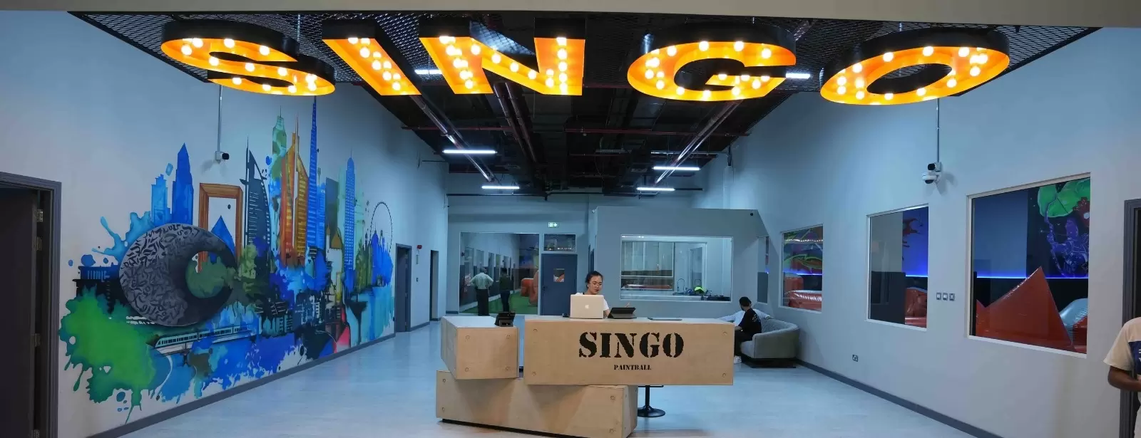 Singo Indoor Paintball - Wafi Mall