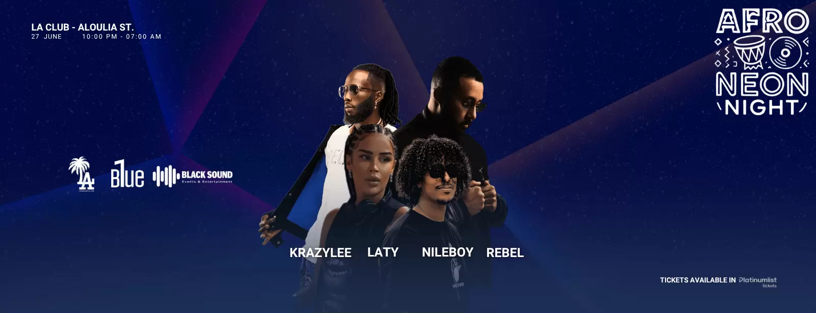La Club presents Afro Neon Night in Riyadh