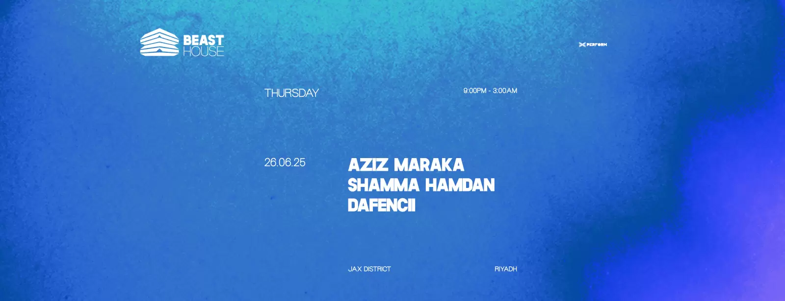 Beast House in Riyadh | Thursday 26 June