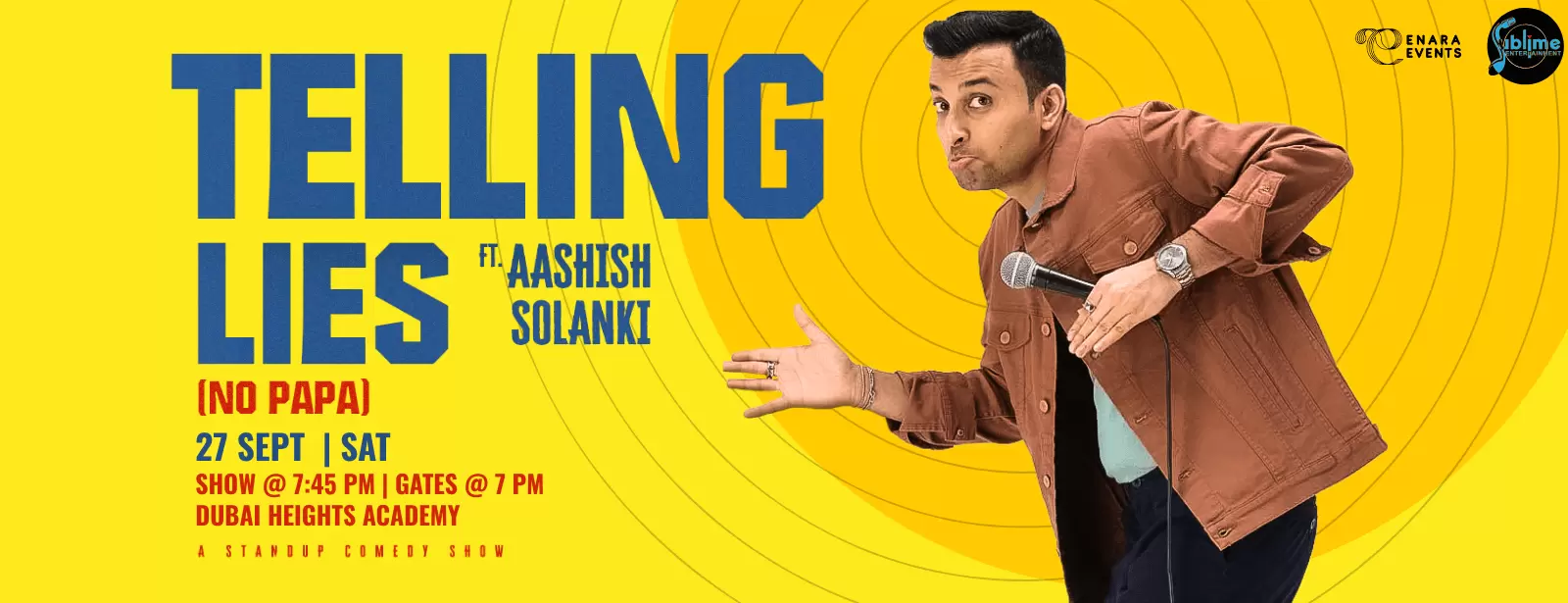 Telling Lies No Papa ft. Aashish Solanki Live in Dubai - 2025