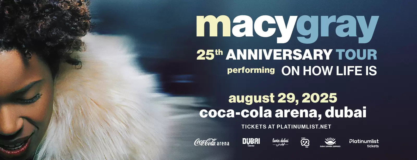 Macy Gray Live at Coca-Cola Arena in Dubai