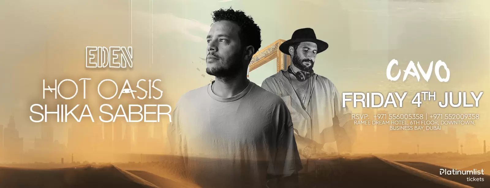 Eden Presents Hot Oasis Live in Dubai