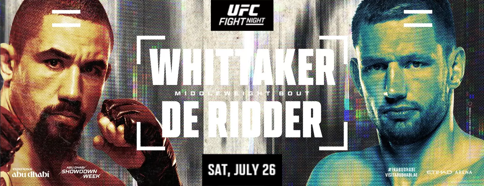 UFC Fight Night: Whittaker vs. de Ridder at Etihad Arena in Abu Dhabi