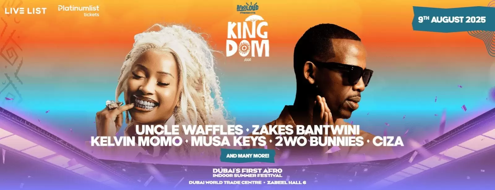 Kingdom: The First Afro Indoor Summer Festival in Dubai