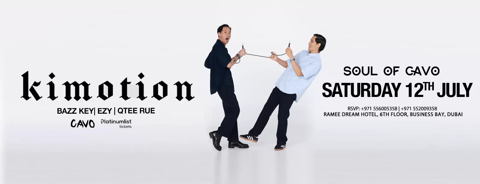 Soul of Cavo Presents Kimotion Live in Dubai