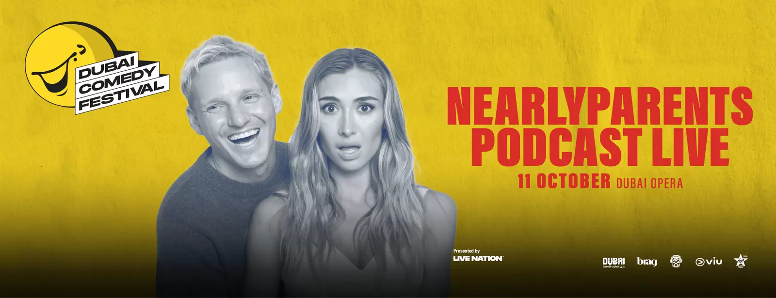 NearlyParents Podcast Live at Dubai Comedy Festival 2025