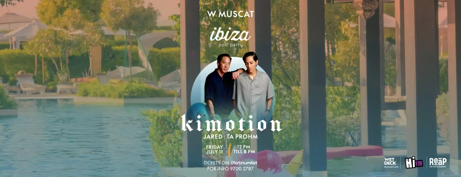 Ibiza Pool Party Presents Kimotion in Muscat