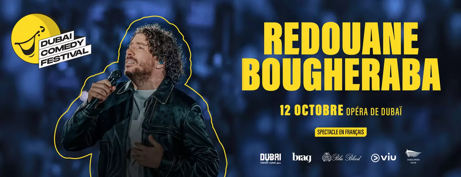 Redouane Bougheraba Live at Dubai Comedy Festival 2025