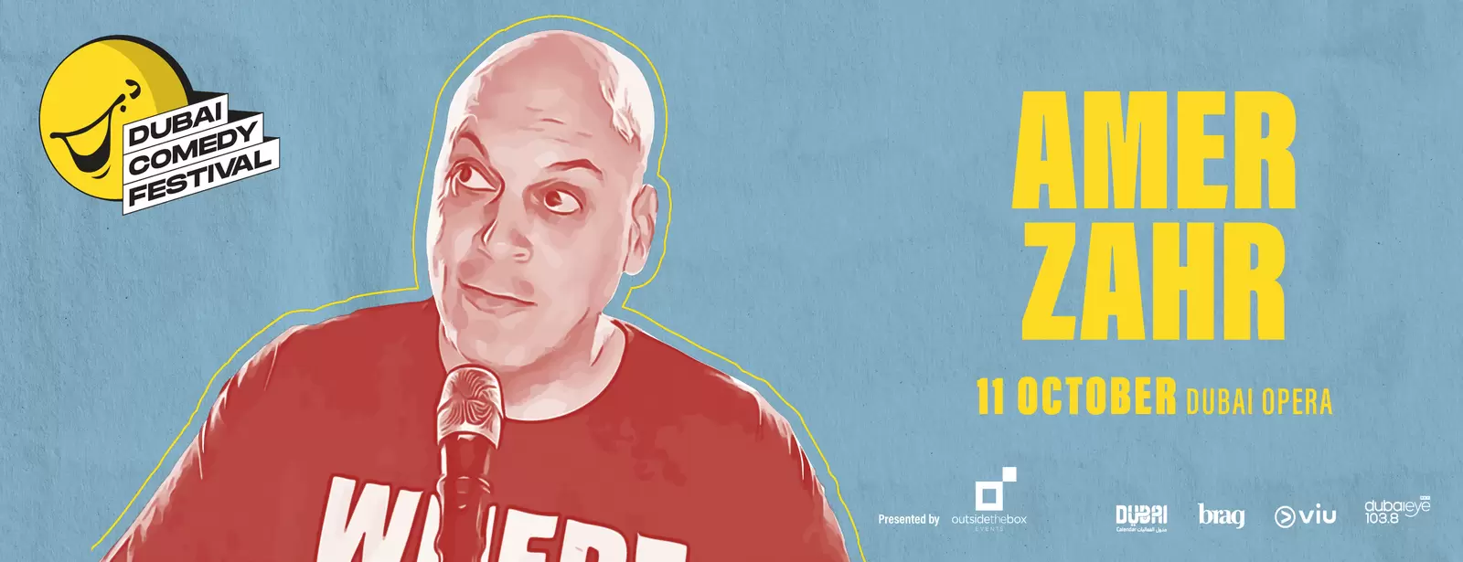 Amer Zahr Live at Dubai Comedy Festival 2025