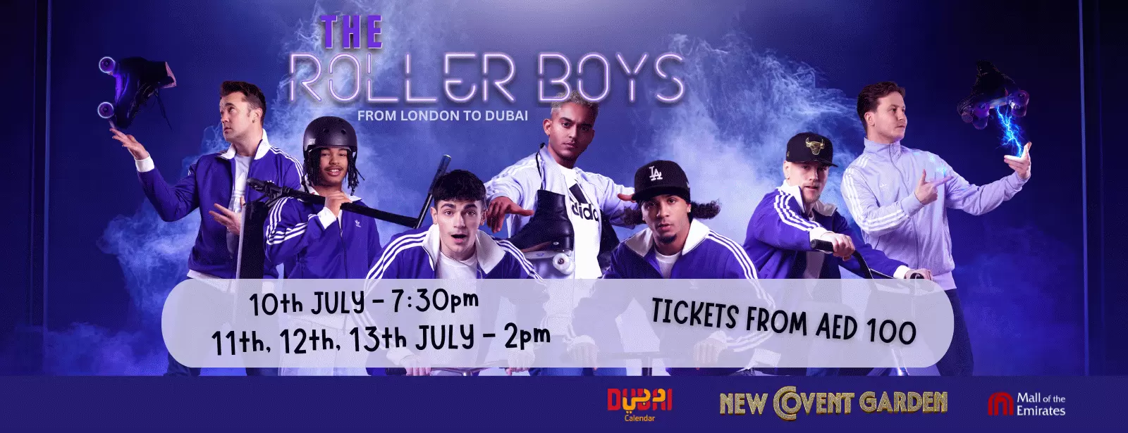 The Roller Boys at New Covent Garden Theatre - Mall of the Emirates in Dubai