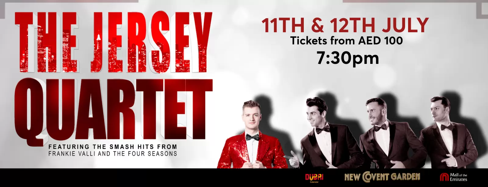 Jersey Quartet at New Covent Garden Theatre - Mall of the Emirates in Dubai