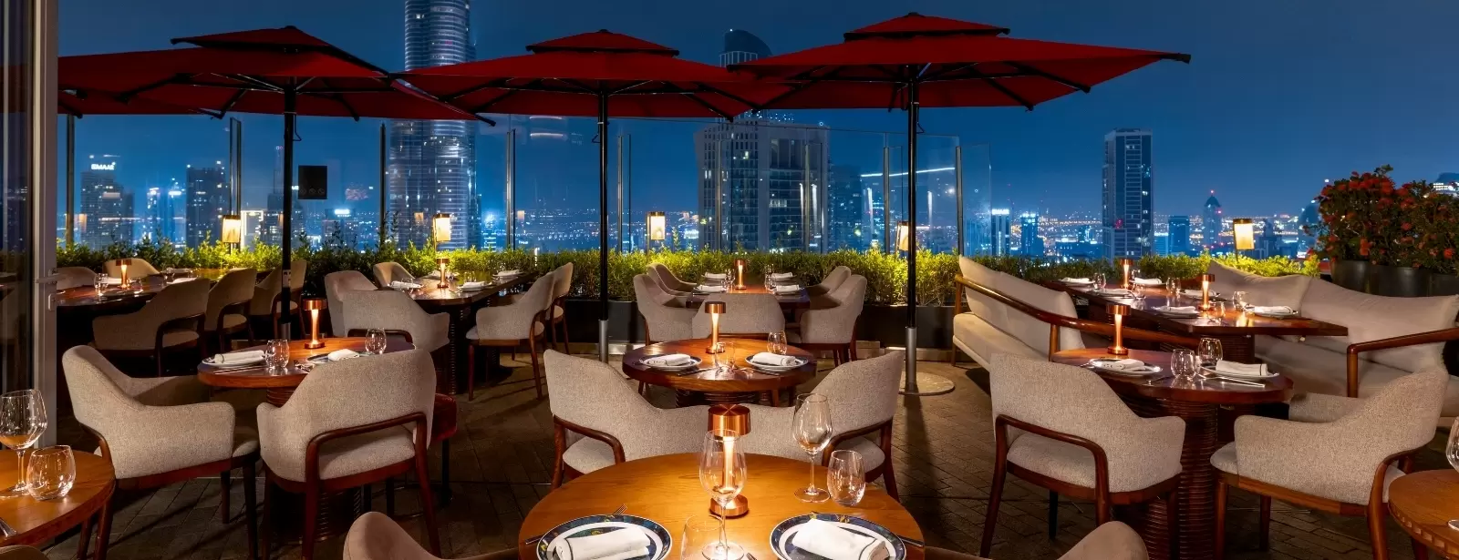 Set Menu Dinner at CÉ LA VI with Selected Beverages and Burj Khalifa Views