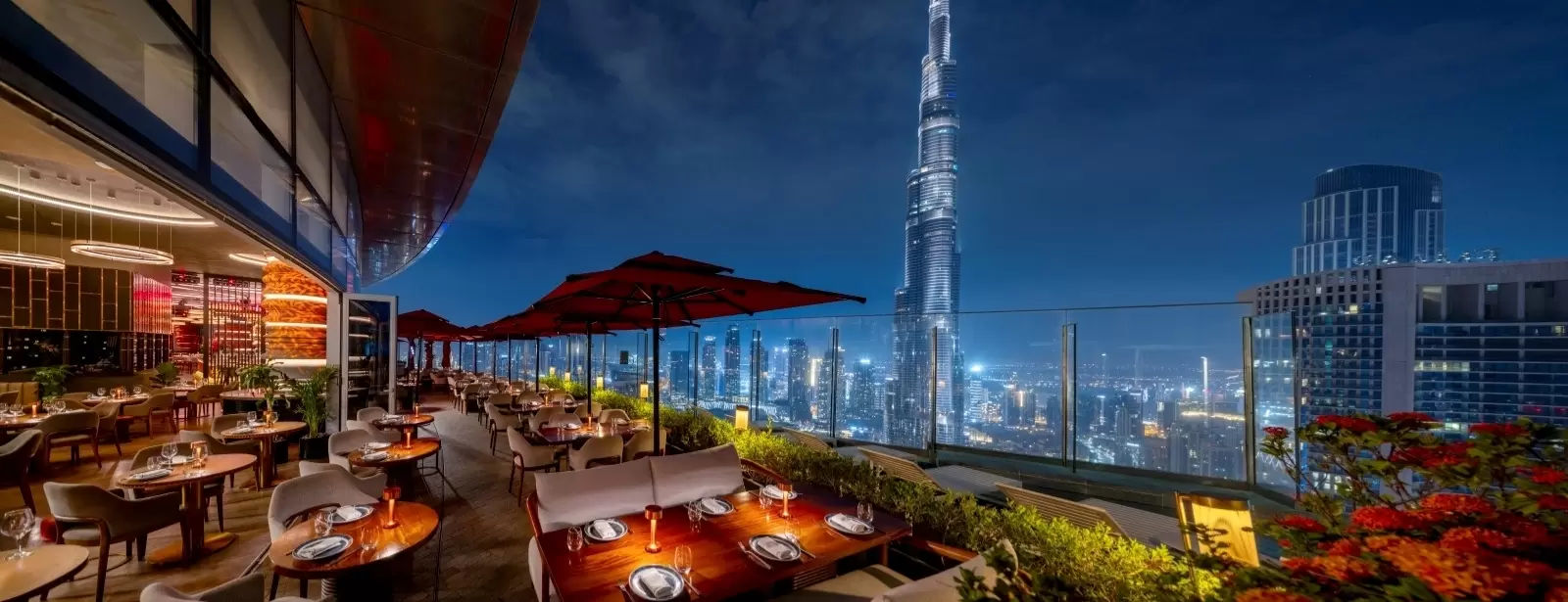 Set Menu Dinner at CÉ LA VI with Selected Beverages and Burj Khalifa Views