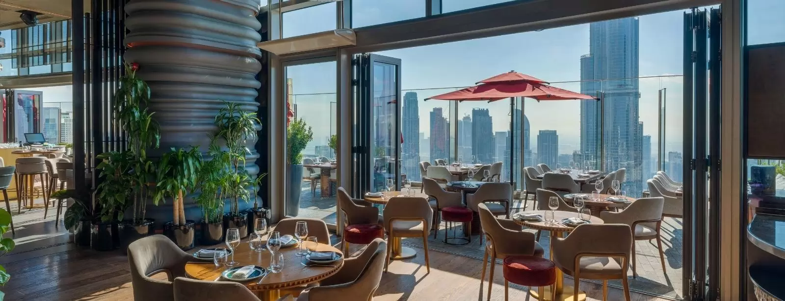 Set Menu Lunch at CÉ LA VI with Selected Beverages and Burj Khalifa Views