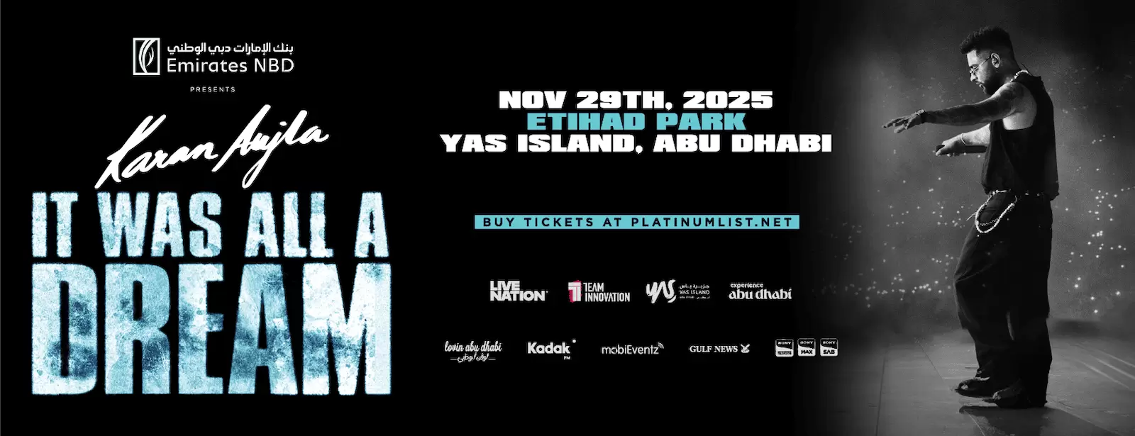 Karan Aujla - It Was All A Dream Tour Live in Abu Dhabi
