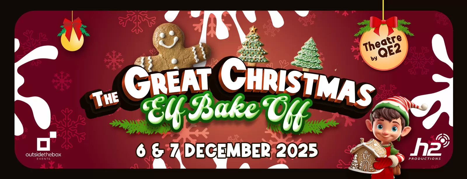 The Great Christmas Elf Bake Off at Theatre by QE2 in Dubai