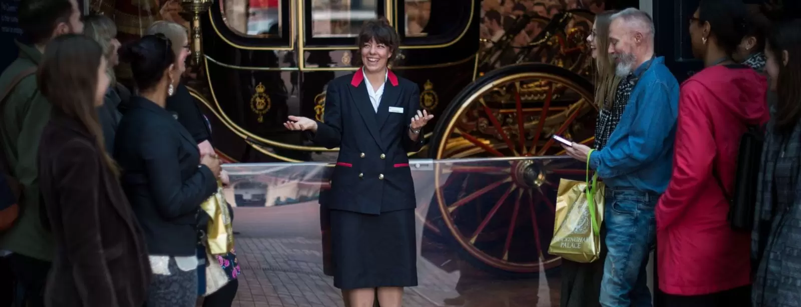The Royal Mews & Buckingham Palace