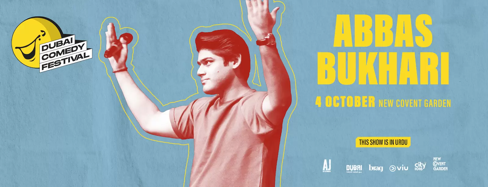 Abbas Bukhari Live at Dubai Comedy Festival Playhouse Studio Theatre, Mall of the Emirates