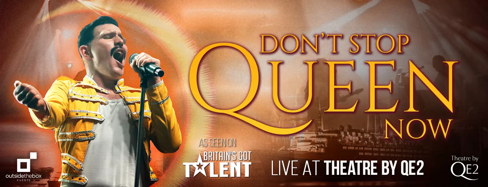 Don't Stop Queen Now at Theatre by QE2 in Dubai