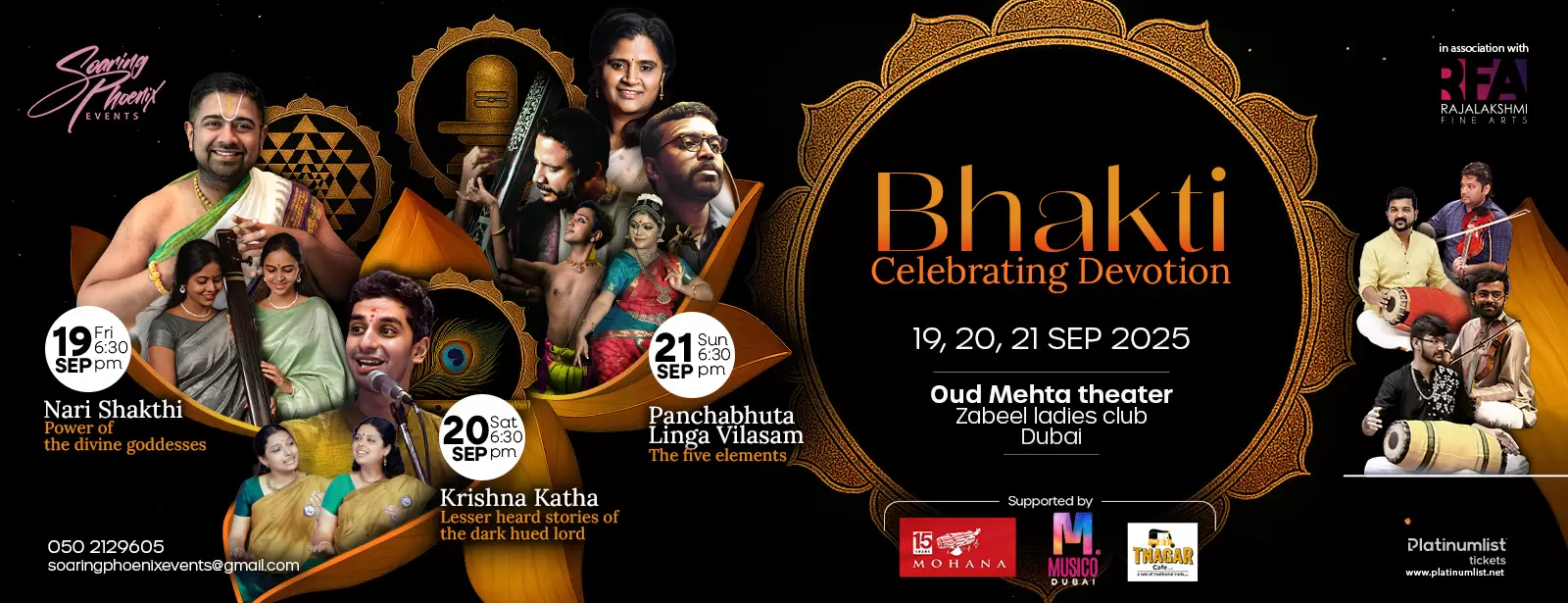 Bhakti at Oud Mehta Theater in Dubai
