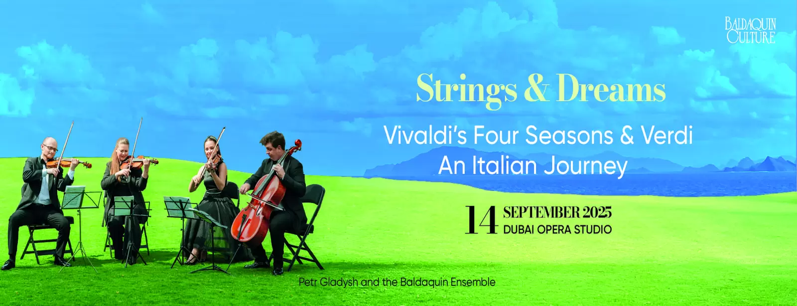 Verdi & Vivaldi’s Four Seasons. Strings & Dreams – An Italian Journey