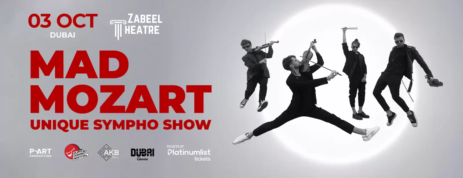 Mad Mozart: Unique Sympho Show at Zabeel Theatre in Dubai