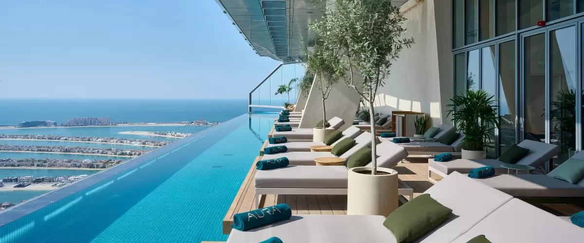 Aura skypool Palm Jumeirah