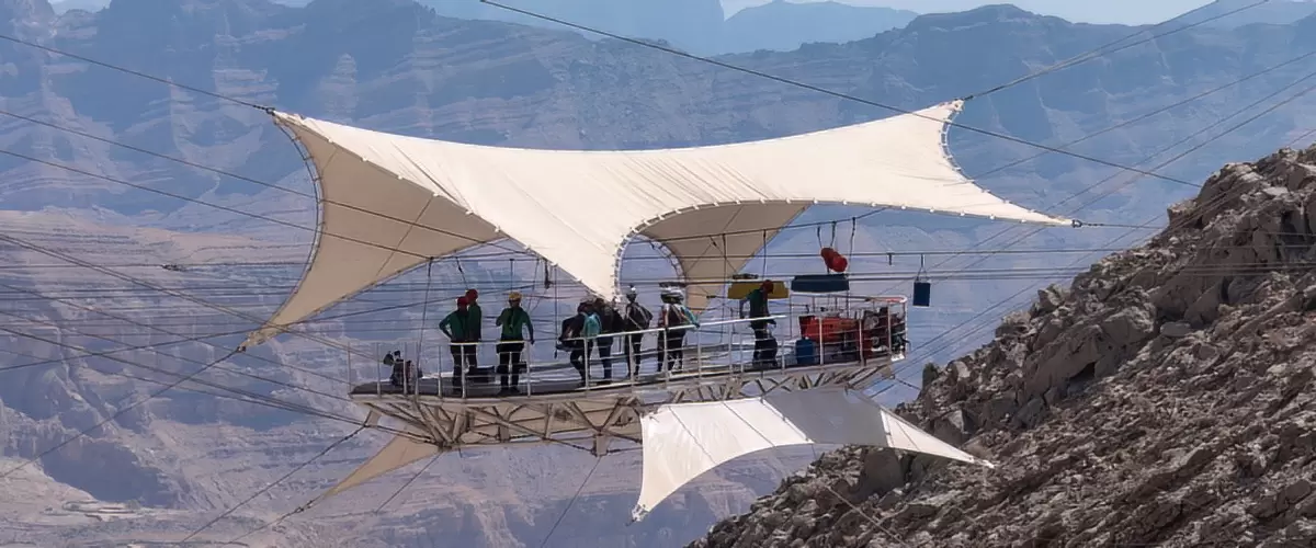 Zipline, Jebel Jais