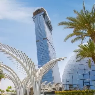 Center of Palm Jumeirah - Dubai - United Arab Emirates
