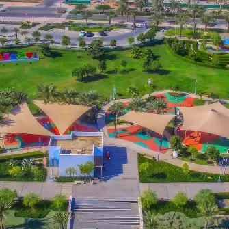 Park in King Abdullah Economic City, Saudi Arabia