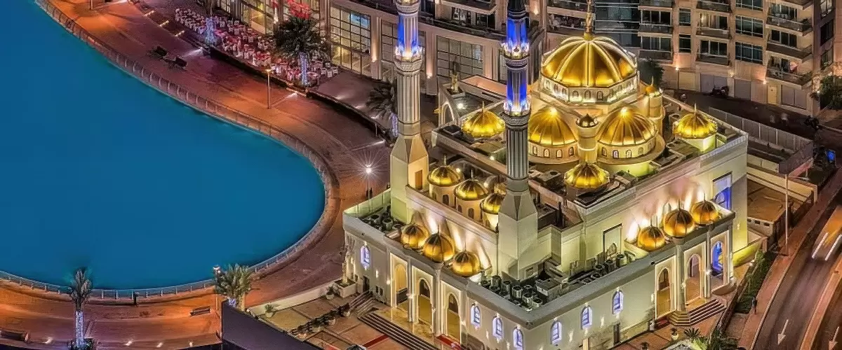 Mohammad Bin Ahmed Al Mulla mosque, Marina Dubai