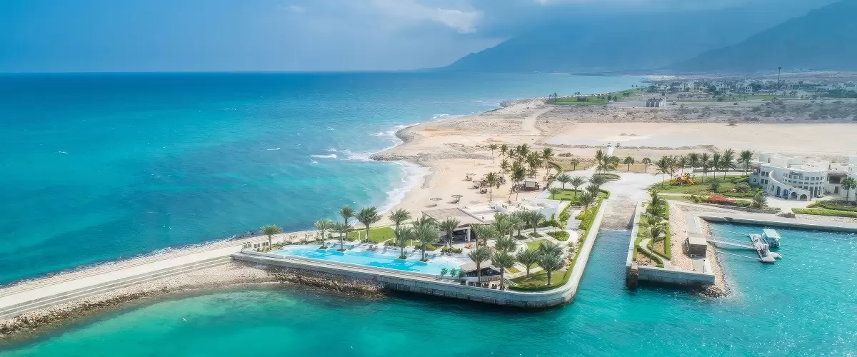 The Bank Beach Club at Jebal Sifa Resort