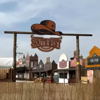 Southwestern Cowboy Town